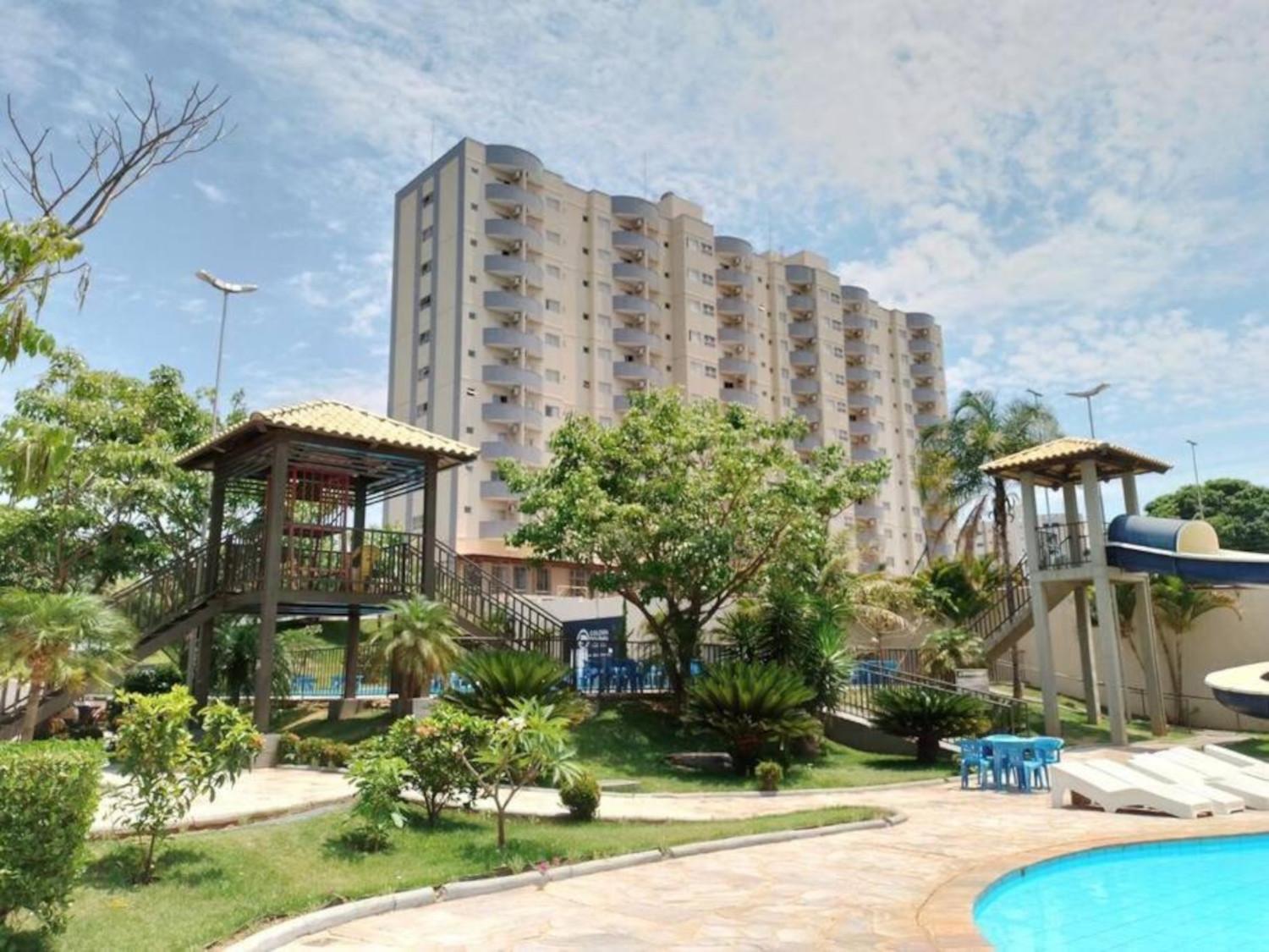 Caldas Novas, Golden Dolphin Grand Hotel, Quarto Sala Cozinha Aconchegante, Ap 361 ภายนอก รูปภาพ