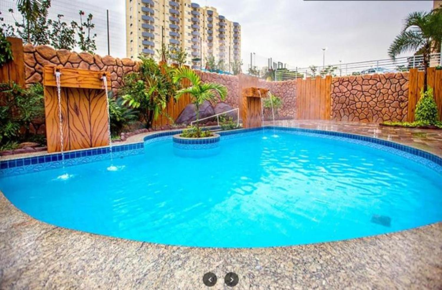 Caldas Novas, Golden Dolphin Grand Hotel, Quarto Sala Cozinha Aconchegante, Ap 361 ภายนอก รูปภาพ